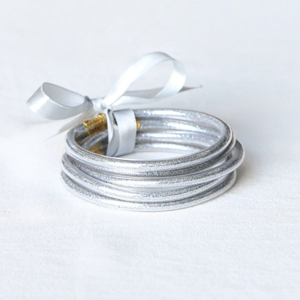 Glitter Jelly Bangles