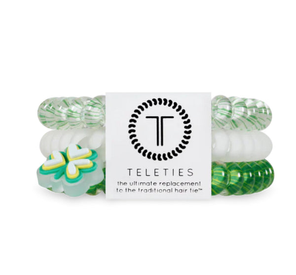 Teleties Clover Craze Hair Ties