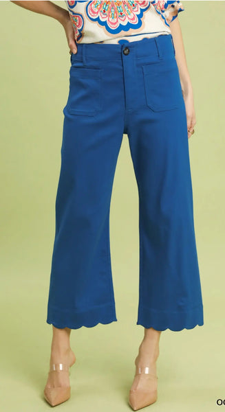 Blue Main Street Motions Trousers