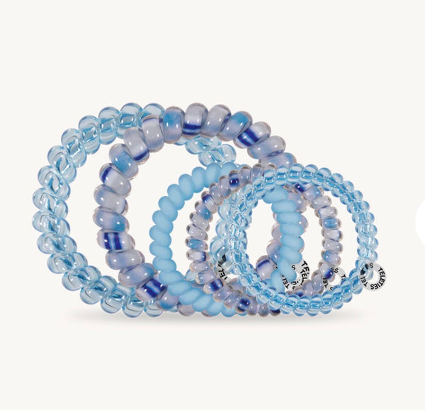 Teleties -Blue Lagoon Mixed Hair Ties