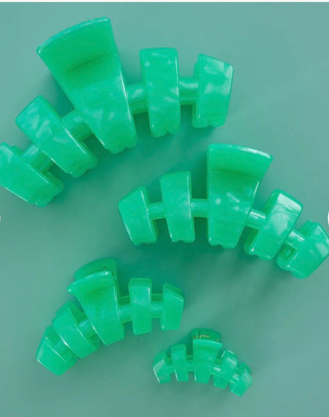 Teleties Spring Splash Classic Hair Clip