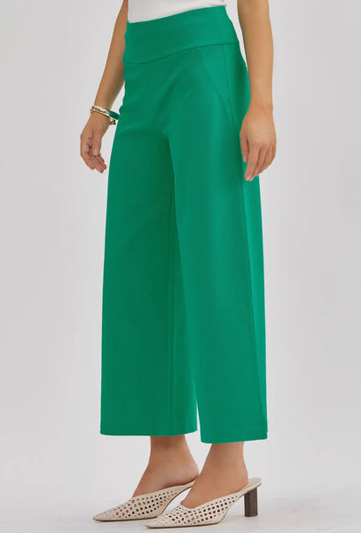 Dear Scarlet Magic Wide Cropped Pants (4 colors)