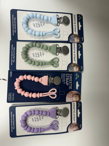 Itzy Ritzy Pacifier Clip (4 colors)