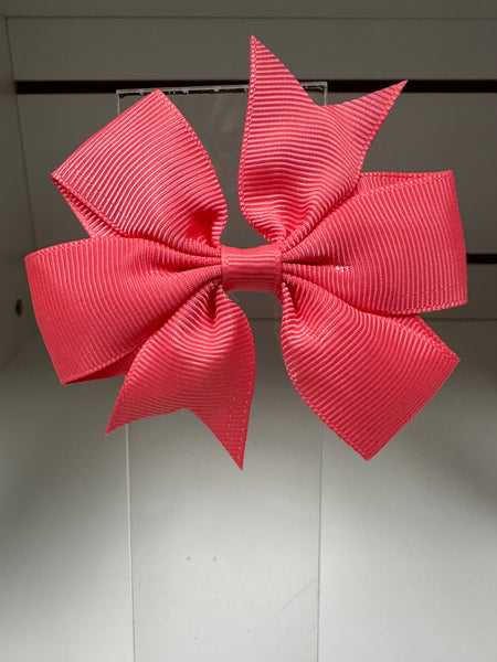 Large Girl's Clip On Hair Bows