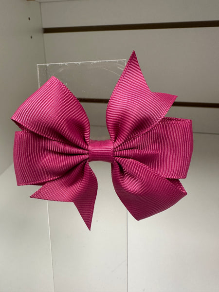 Large Girl's Clip On Hair Bows