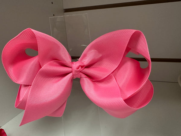 Large Girl's Clip On Hair Bows