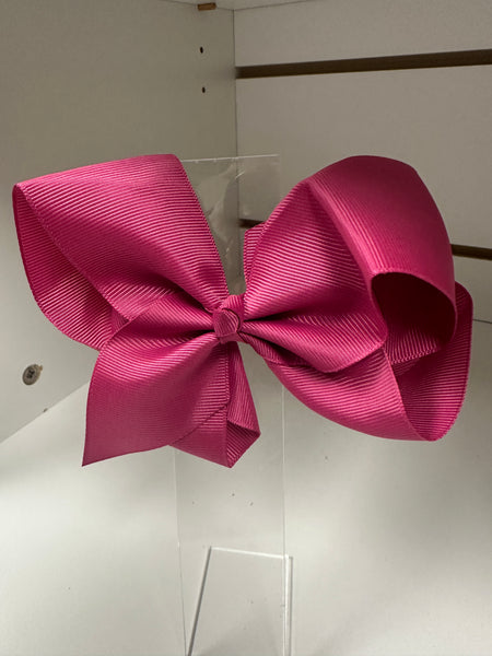 Large Girl's Clip On Hair Bows