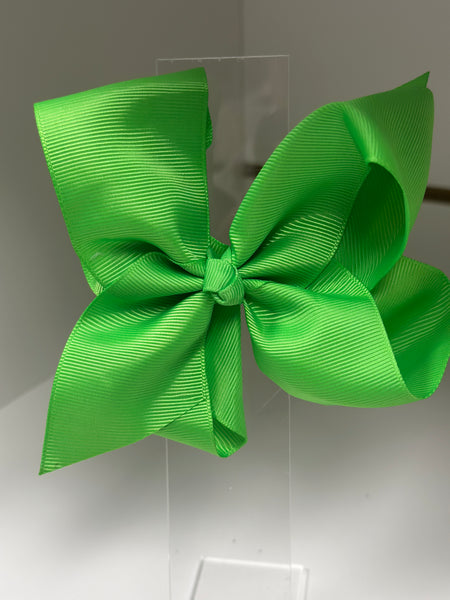 Large Girl's Clip On Hair Bows