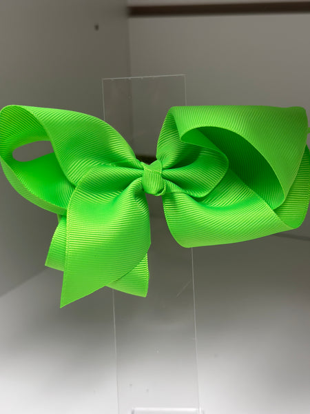 Large Girl's Clip On Hair Bows