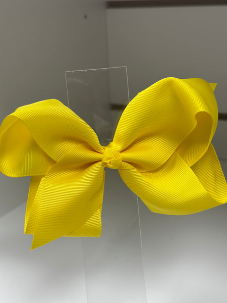 Large Girl's Clip On Hair Bows