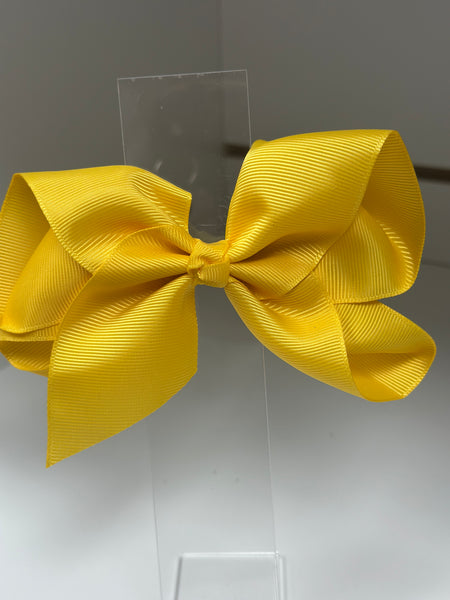 Large Girl's Clip On Hair Bows