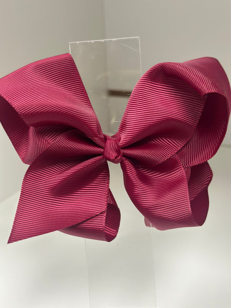 Large Girl's Clip On Hair Bows
