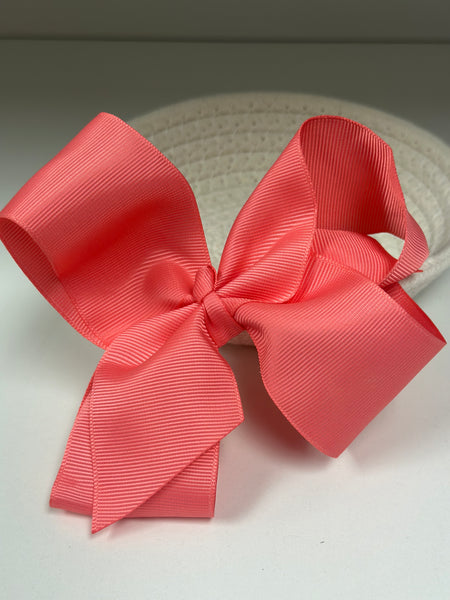 Large Girl's Clip On Hair Bows