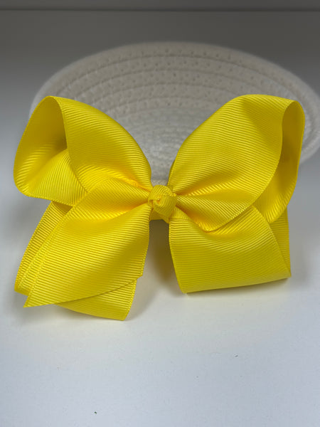 Large Girl's Clip On Hair Bows