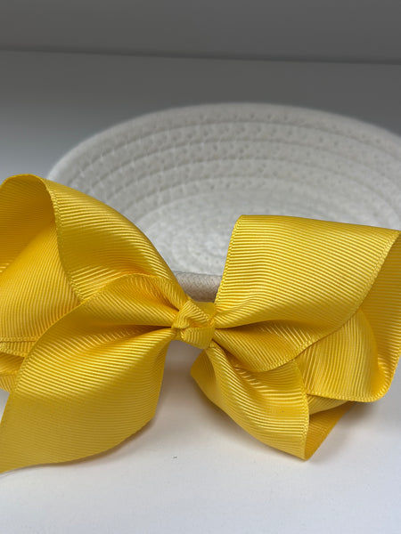 Large Girl's Clip On Hair Bows