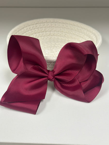 Large Girl's Clip On Hair Bows