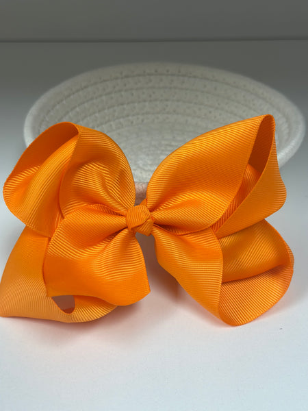 Large Girl's Clip On Hair Bows