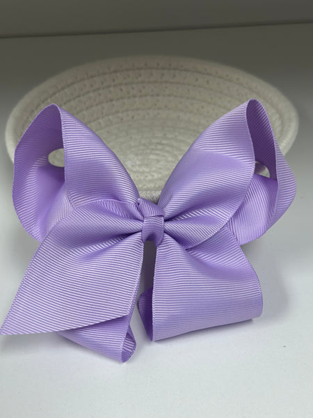 Large Girl's Clip On Hair Bows