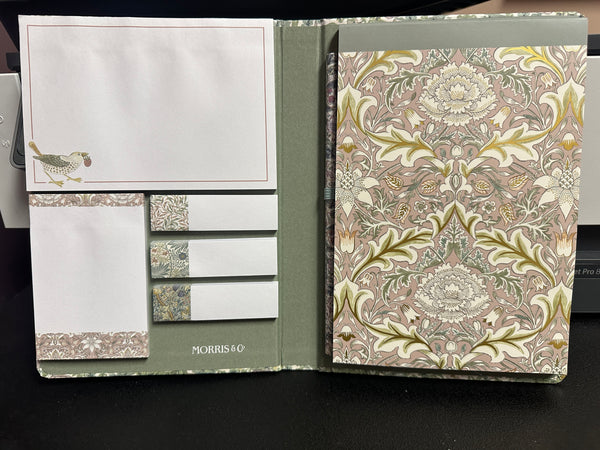 Stationary Set (2 Colors) Includes notepad, pencil, sticky notepads