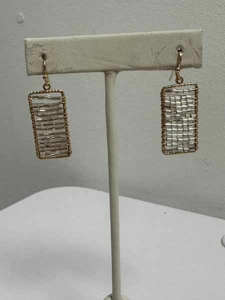 Rectangle Elegance Earring (3 colors)