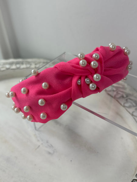 Fabric Knotted Headbands (Multiple Colors)