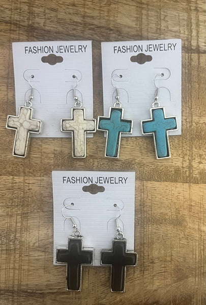 Cross My Heart Earrings