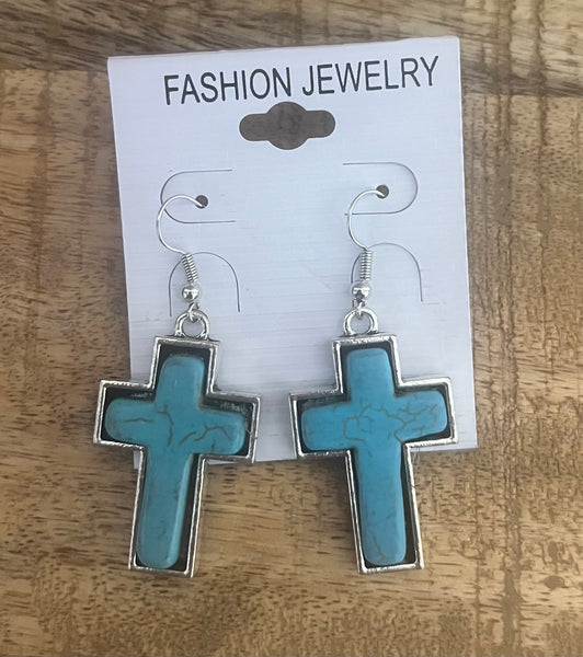 Cross My Heart Earrings