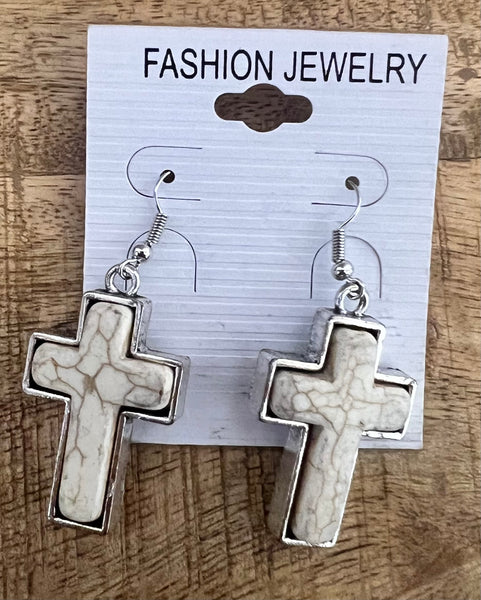 Cross My Heart Earrings