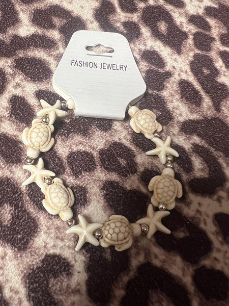 Coastal Turtle Treasure Bracelet