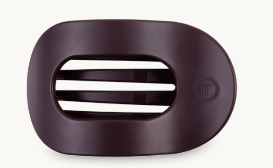 Teleties Burgundy Bliss Flat Round Clip