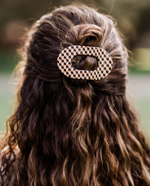 Teleties Gone Clamping Flat Round Hair Clip