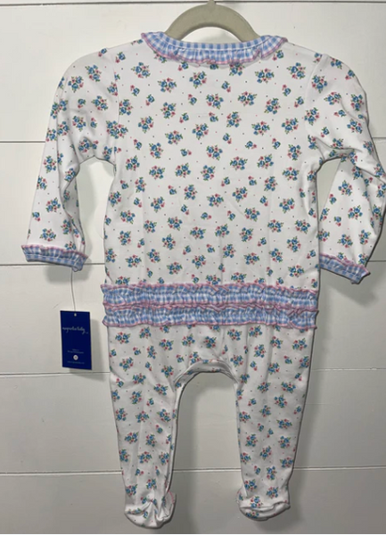 Anna's Classic Floral Footie