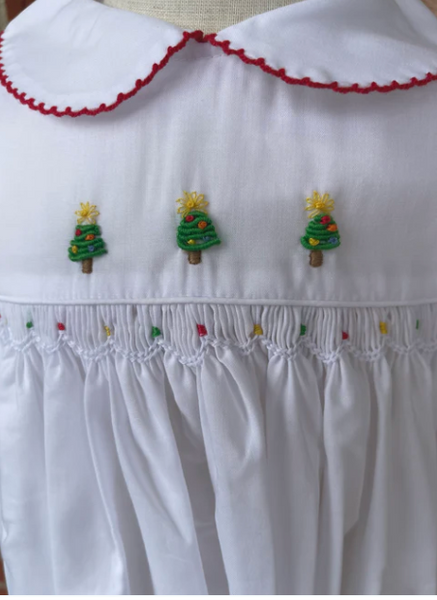 Christmas Embroidered Dress