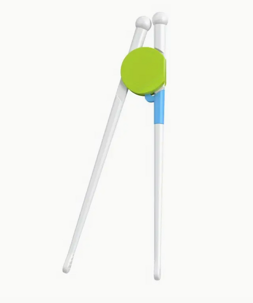 Children's Training Chopstick Set (Pink or Green)