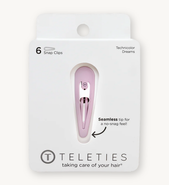 Teletie Technicolor Dreams Snap Clip (6 Count)