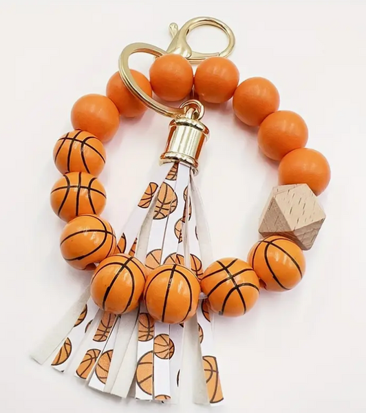 Sports Themed Keychain/Wristlets