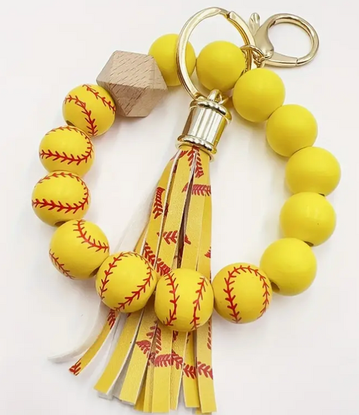 Sports Themed Keychain/Wristlets