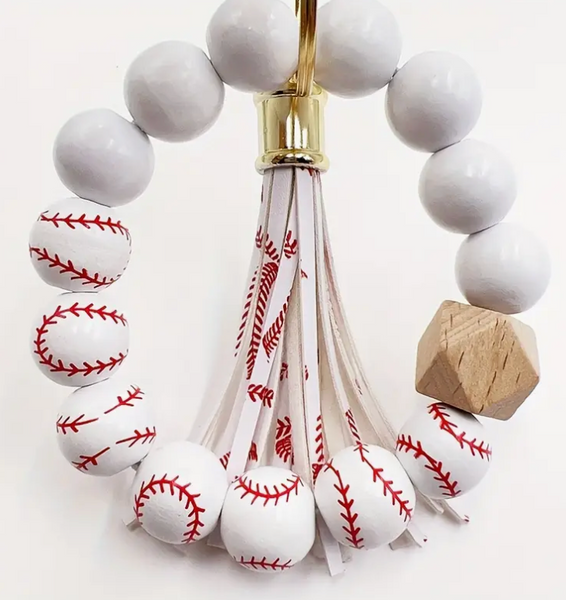 Sports Themed Keychain/Wristlets
