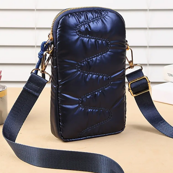 Puffer Crossbody Phone Bag (2 colors)